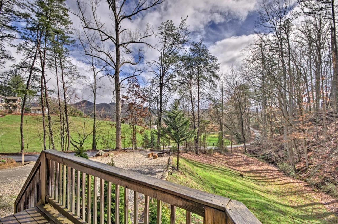 Bryson City Vacation Rental With Hot Tub And Fire Pit! المظهر الخارجي الصورة