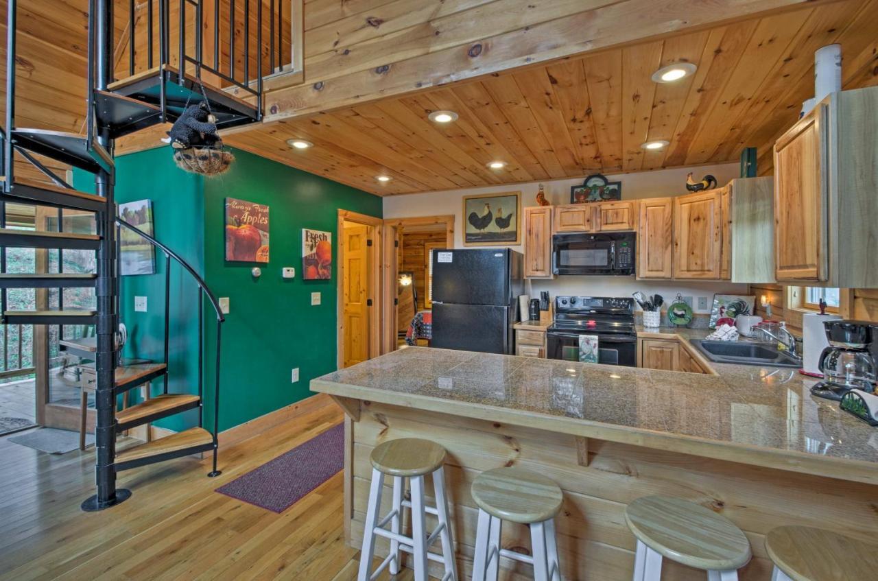 Bryson City Vacation Rental With Hot Tub And Fire Pit! المظهر الخارجي الصورة