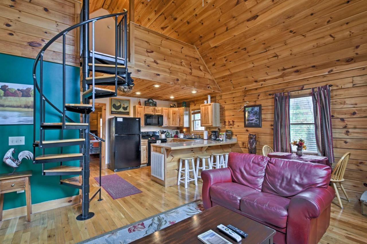 Bryson City Vacation Rental With Hot Tub And Fire Pit! المظهر الخارجي الصورة