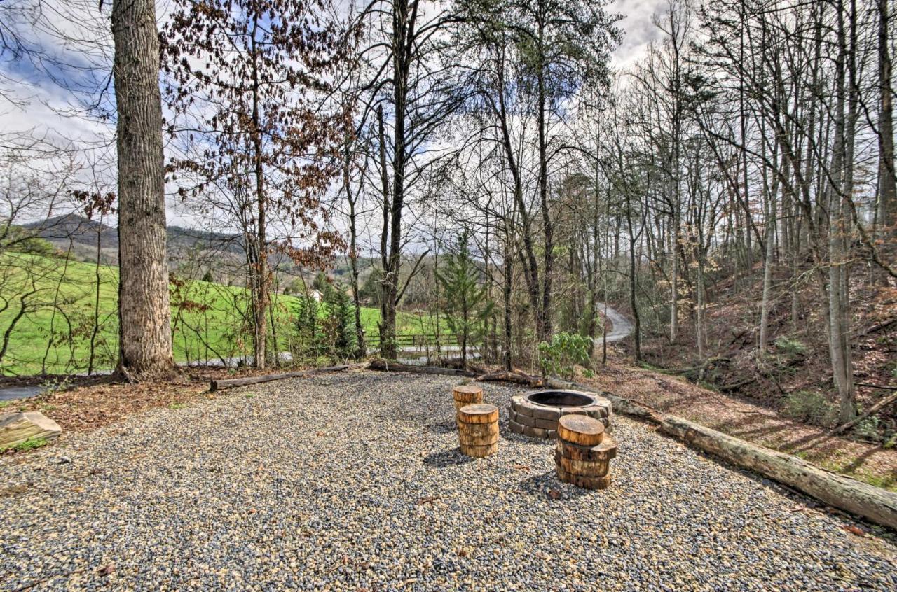 Bryson City Vacation Rental With Hot Tub And Fire Pit! المظهر الخارجي الصورة