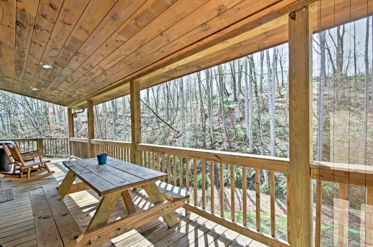 Bryson City Vacation Rental With Hot Tub And Fire Pit! المظهر الخارجي الصورة